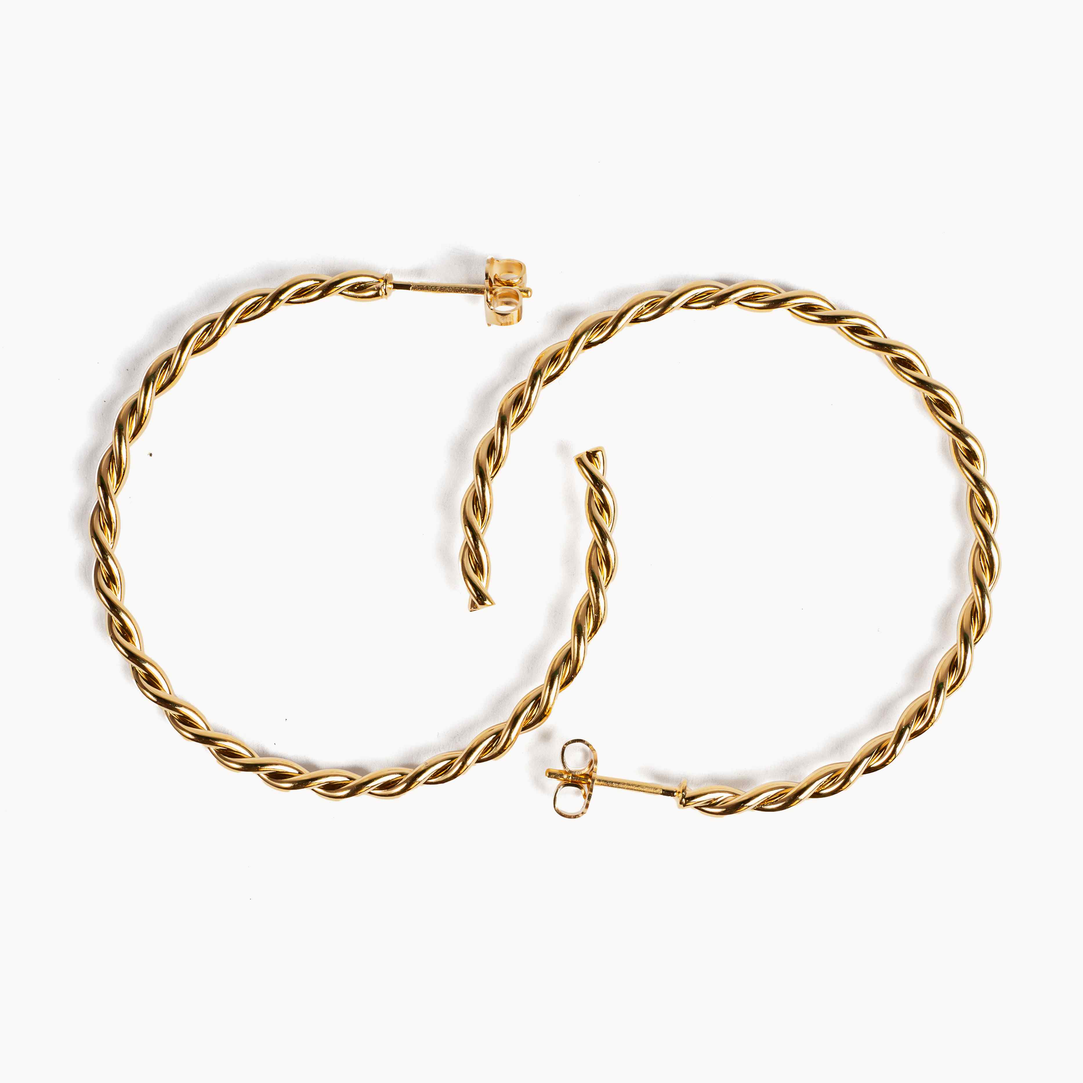 Boucles d'oreilles - NAXOS - créoles maxi