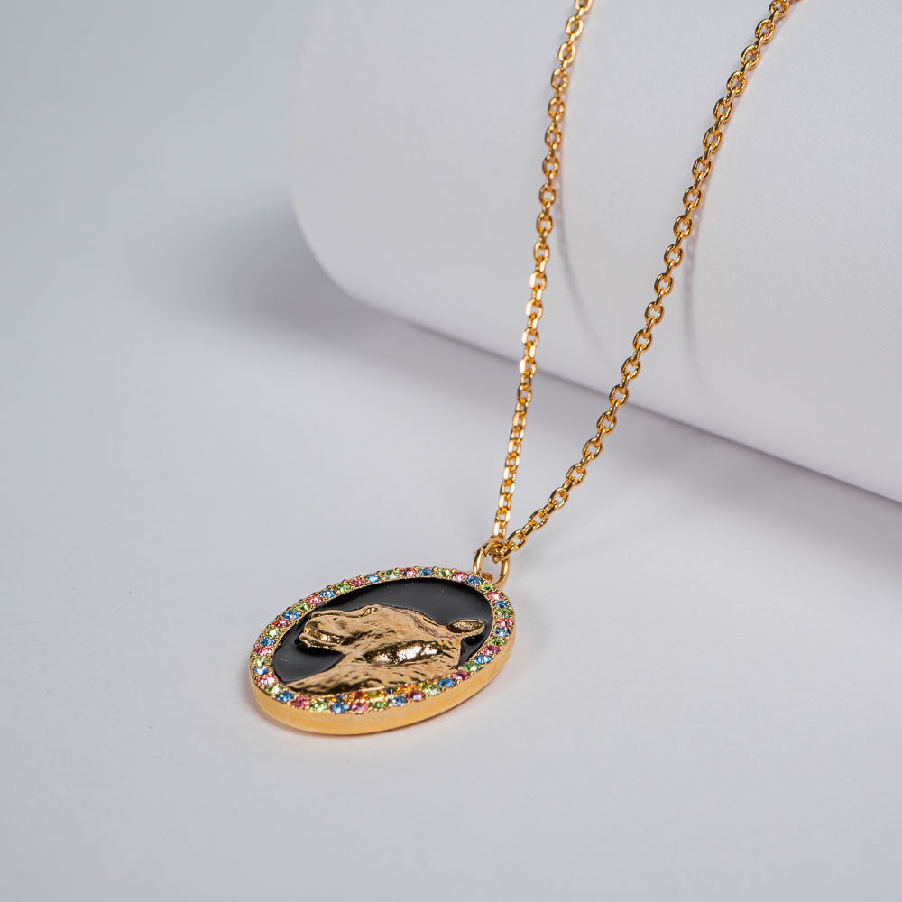 Collier médaillon - ALEXANDRIE