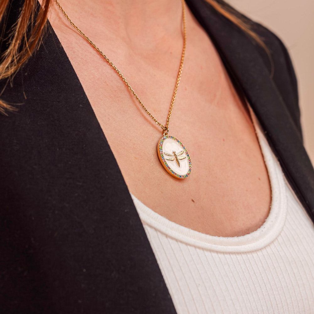 Collier médaillon - BARCELONE